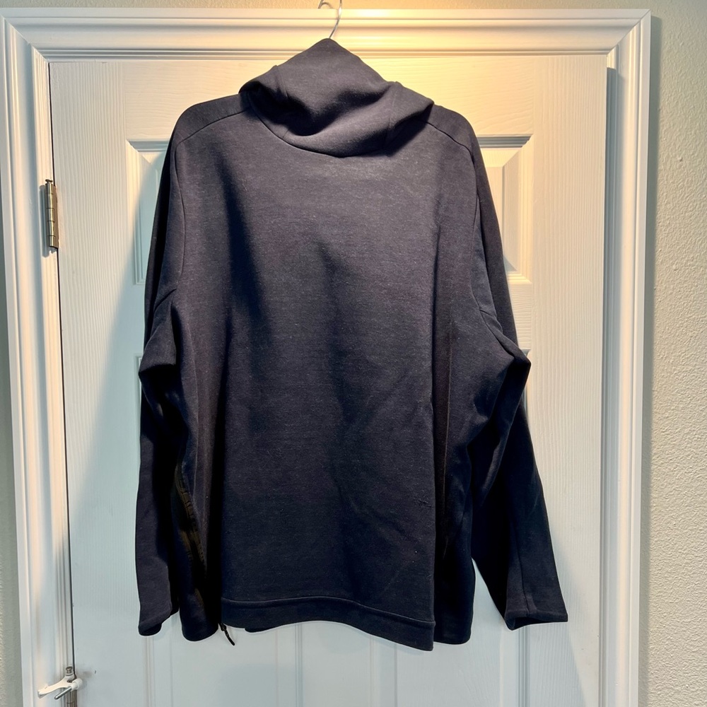 Nike mens XXL sweat shirt navy blue